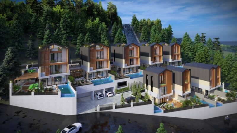 Новый уникальный проект в районе Тепе, цене от 275 000 евро