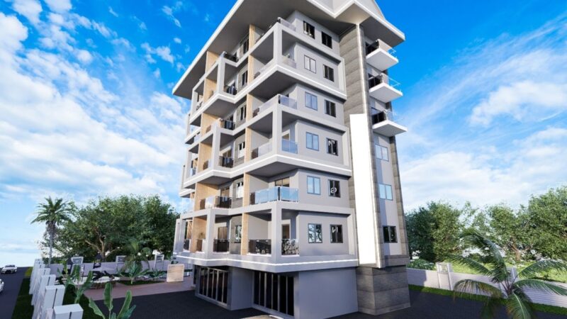 Новый крупный проект в районе Демирташ, от 95000 евро